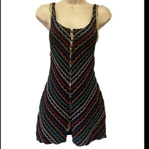 FREE PEOPLE MINI JUMPER DRESS /long vest   XS.